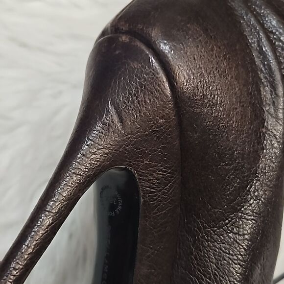 Stella McCartney Heeled Stiletto Sock Cuffed Knee High Boot 6.5 - Picture 11 of 16